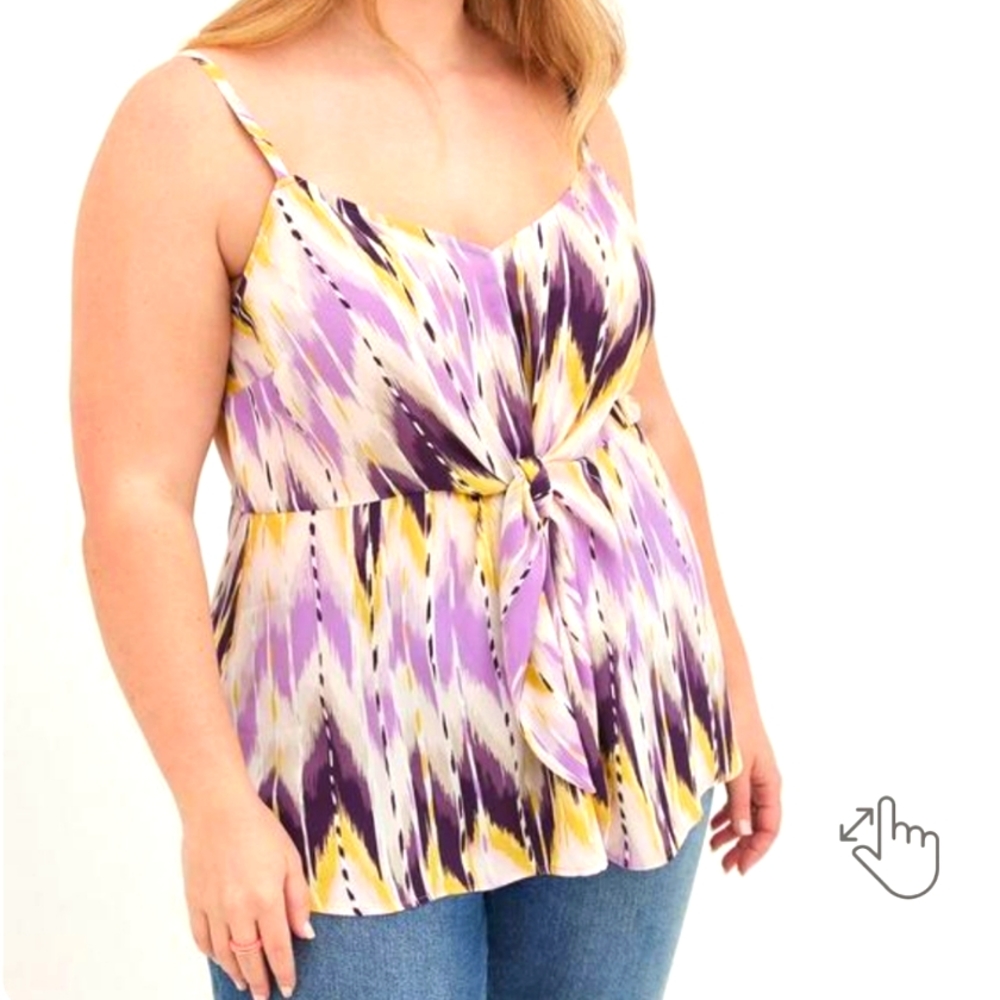 Torrid tie top
